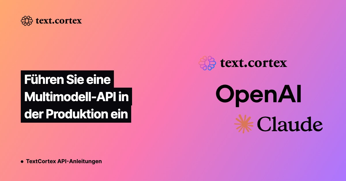 Führen Sie eine Multimodell-API in der Produktion ein