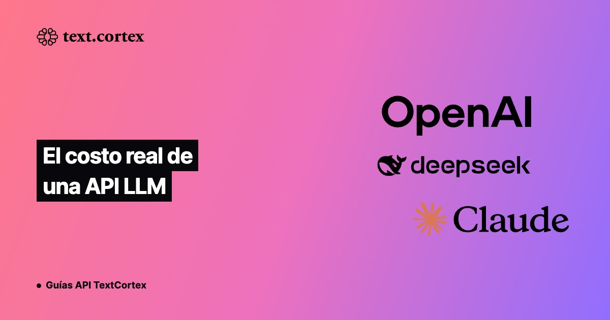 El costo real de una API LLM