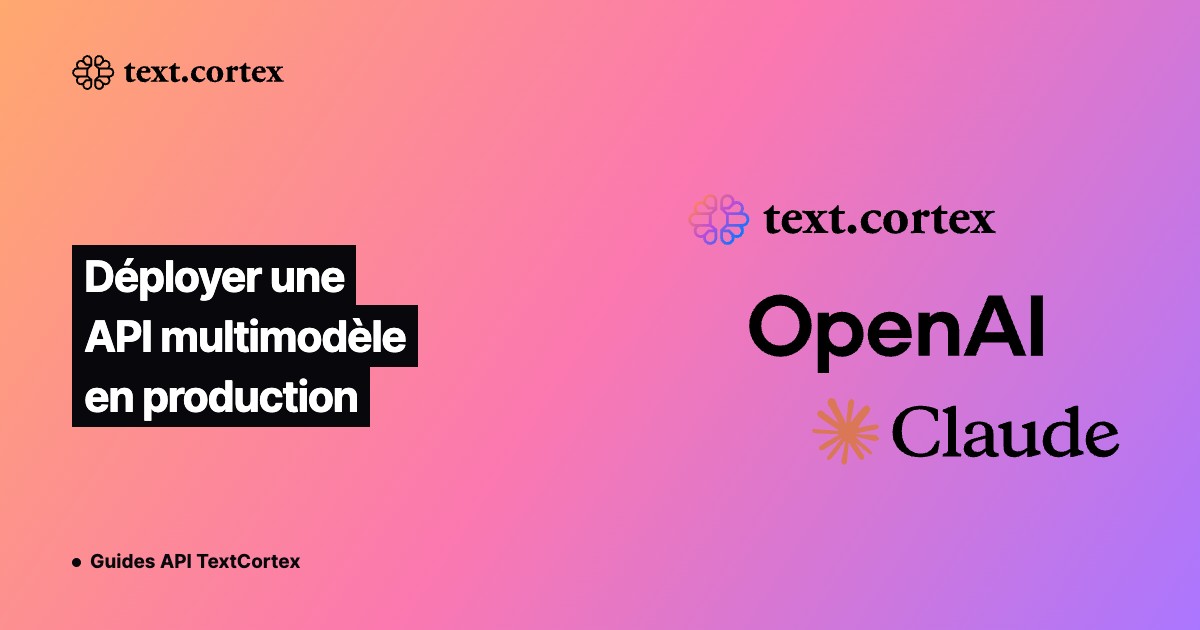 Déployer une API multimodèle en production