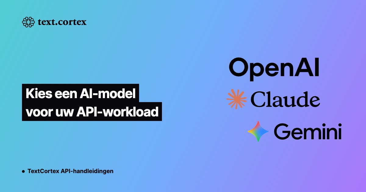 Kies een AI-model voor uw API-workload