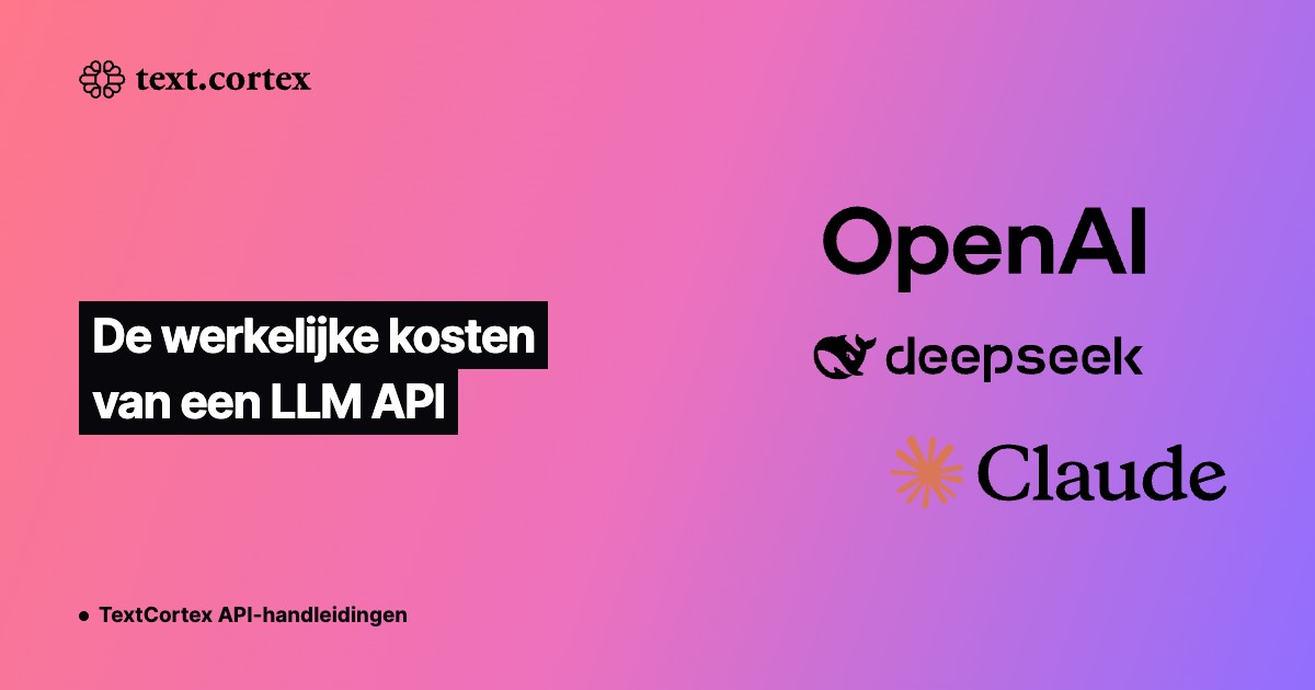 De werkelijke kosten van een LLM API