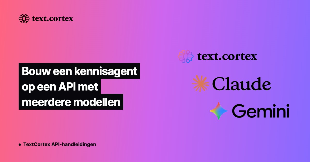 Bouw een kennisagent op een API met meerdere modellen