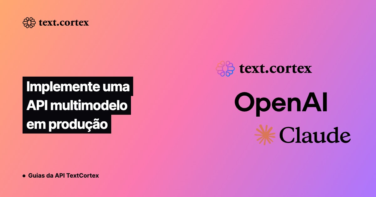 Implemente uma API multimodelo em produção