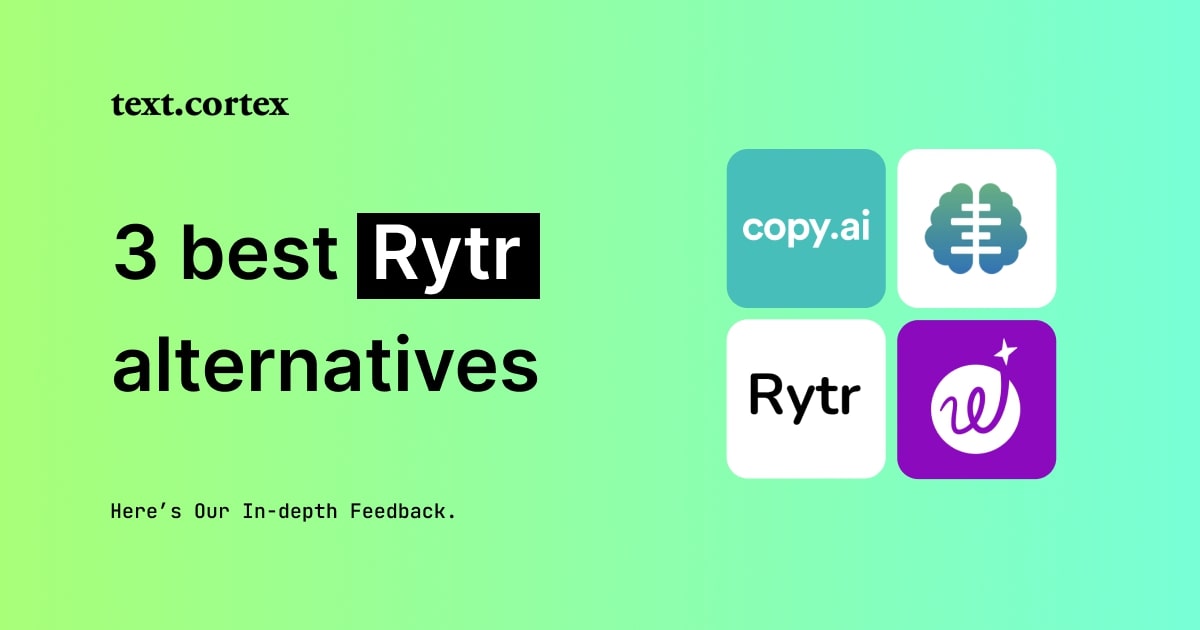 Hemos probado las 3 mejores alternativas a Rytr en 2026. Aquí está nuestra opinión.