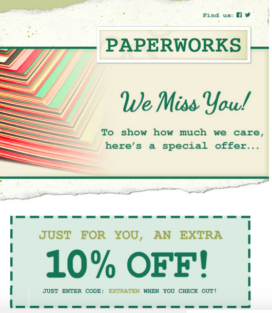 re-engagementent-email-example