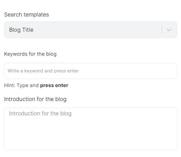 Blog Generador de títulos