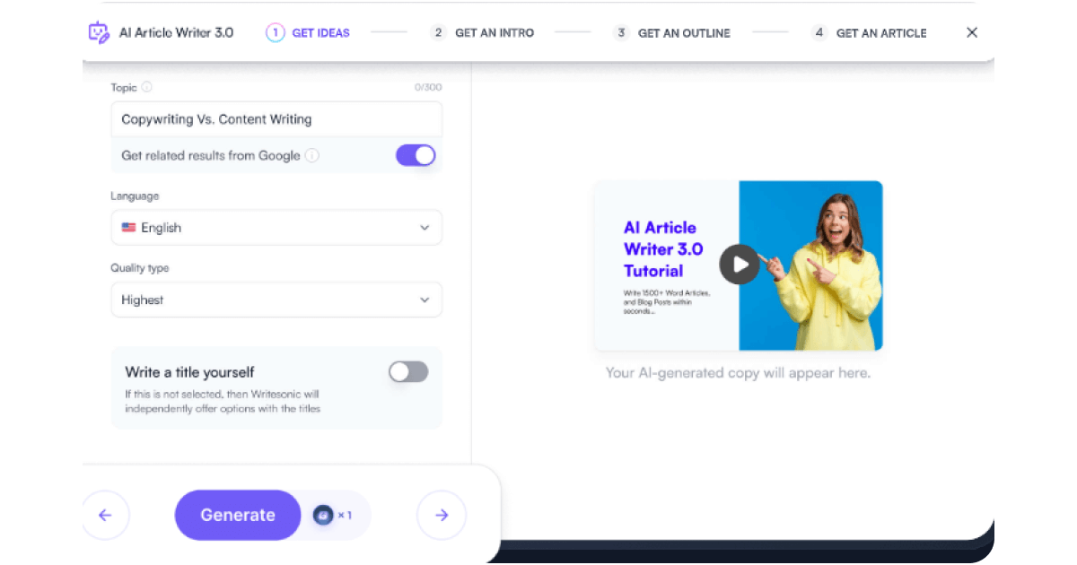 long-form-content-writesonic