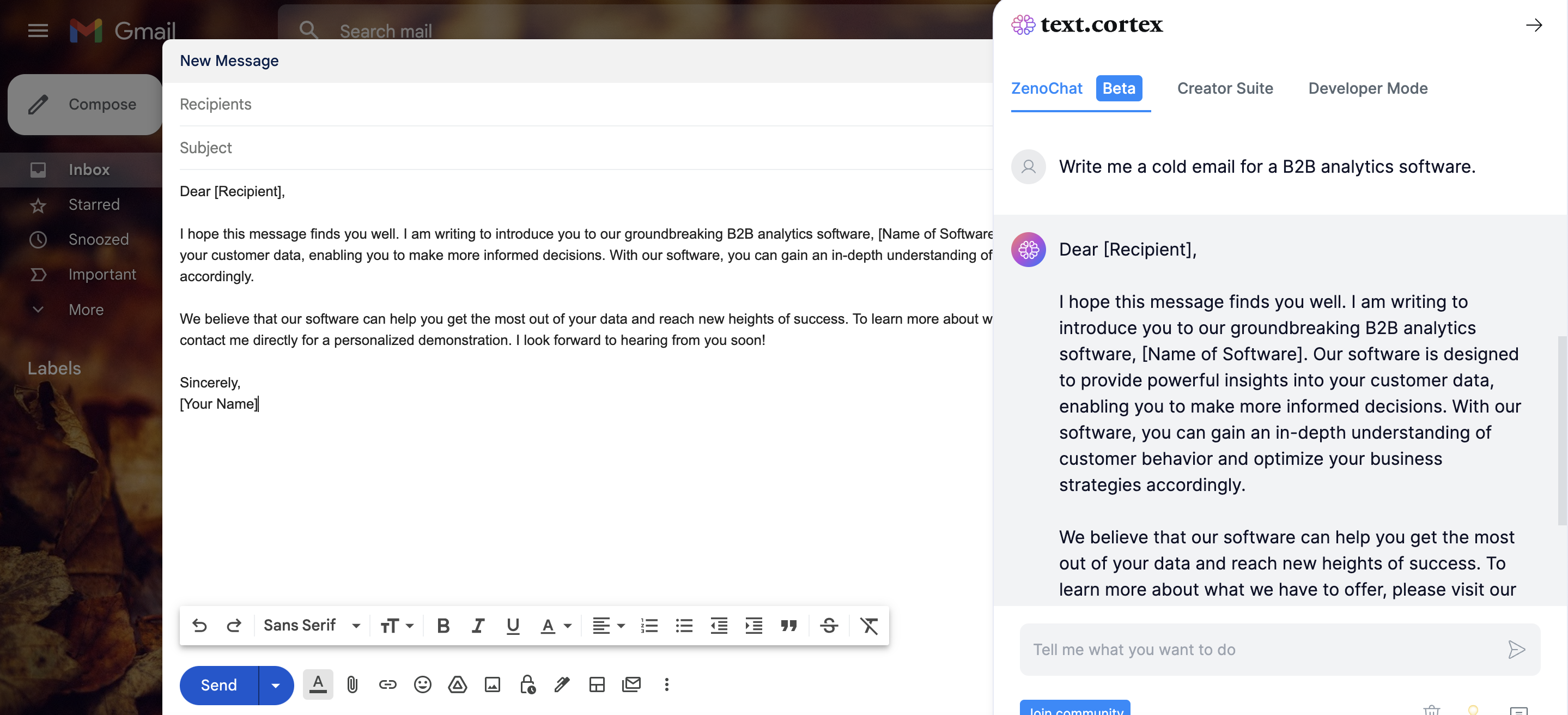 chatgpt for gmail