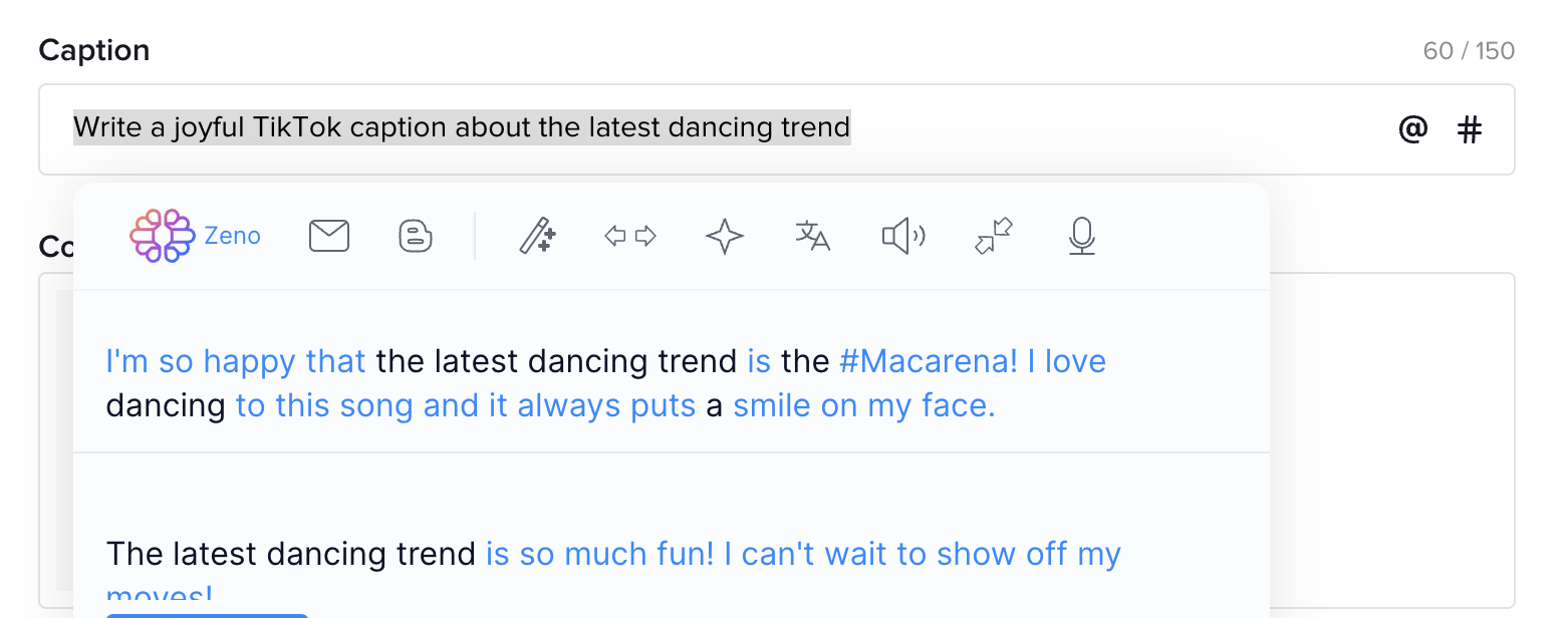 TikTok Caption Generator