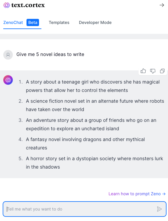 zenochat - notion ai alternative