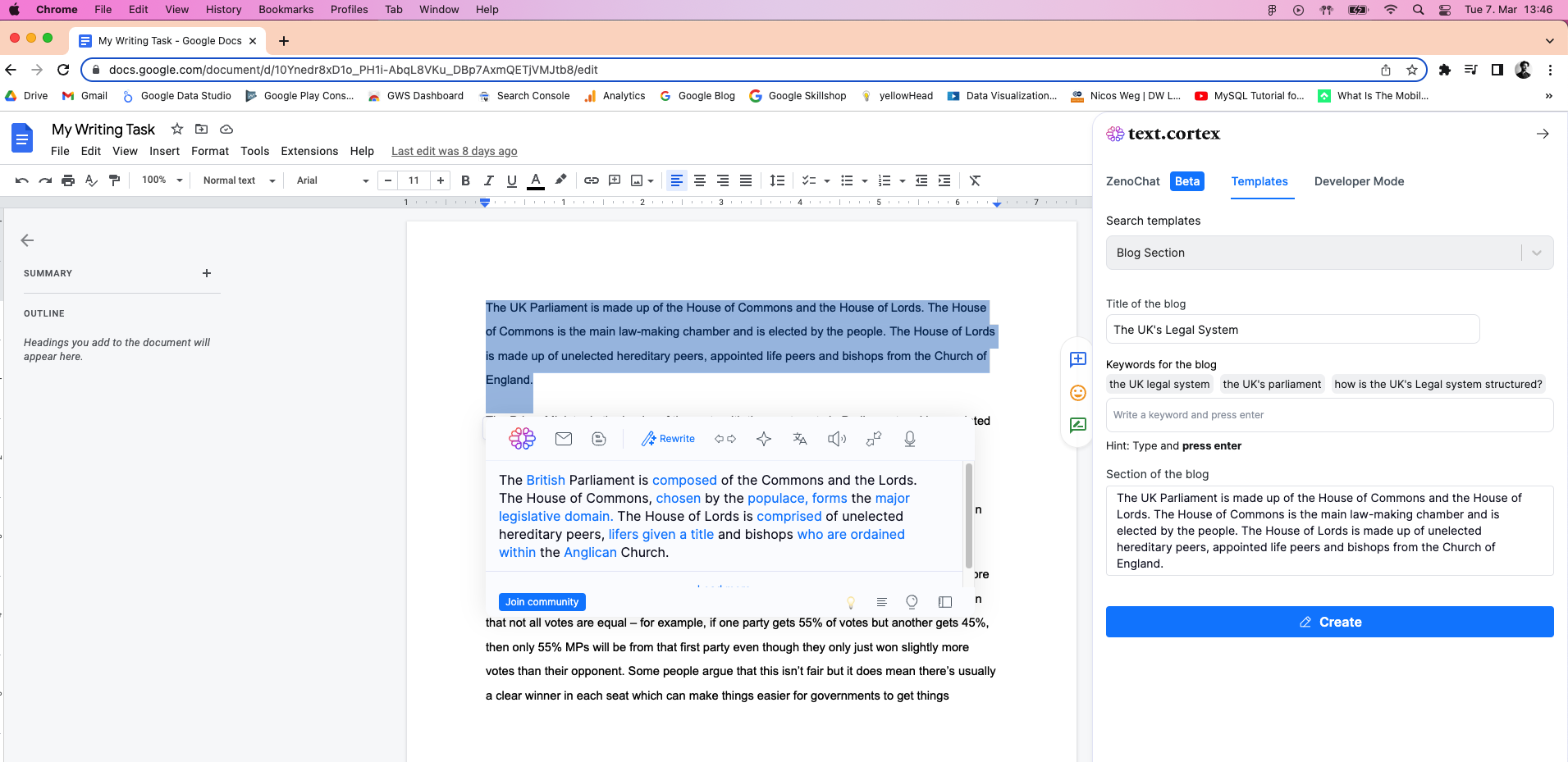 Google Chrome Integration