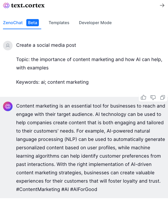 generativo ai para marketing de conteúdos