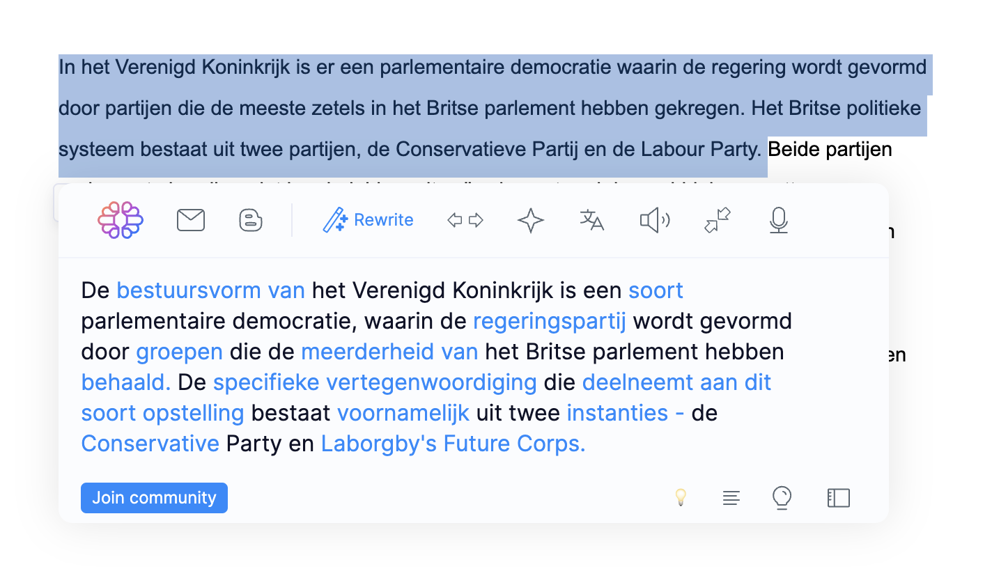 quillbot nederlands parafrasi