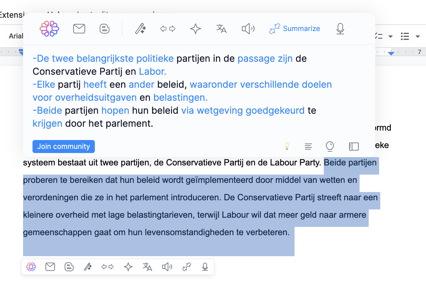 quillbot nederlands riassumere