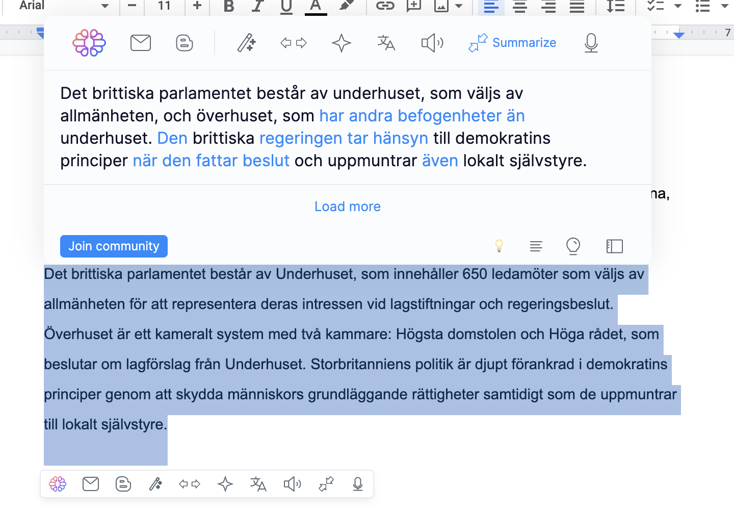 quillbot schwedisch zusammenfassen