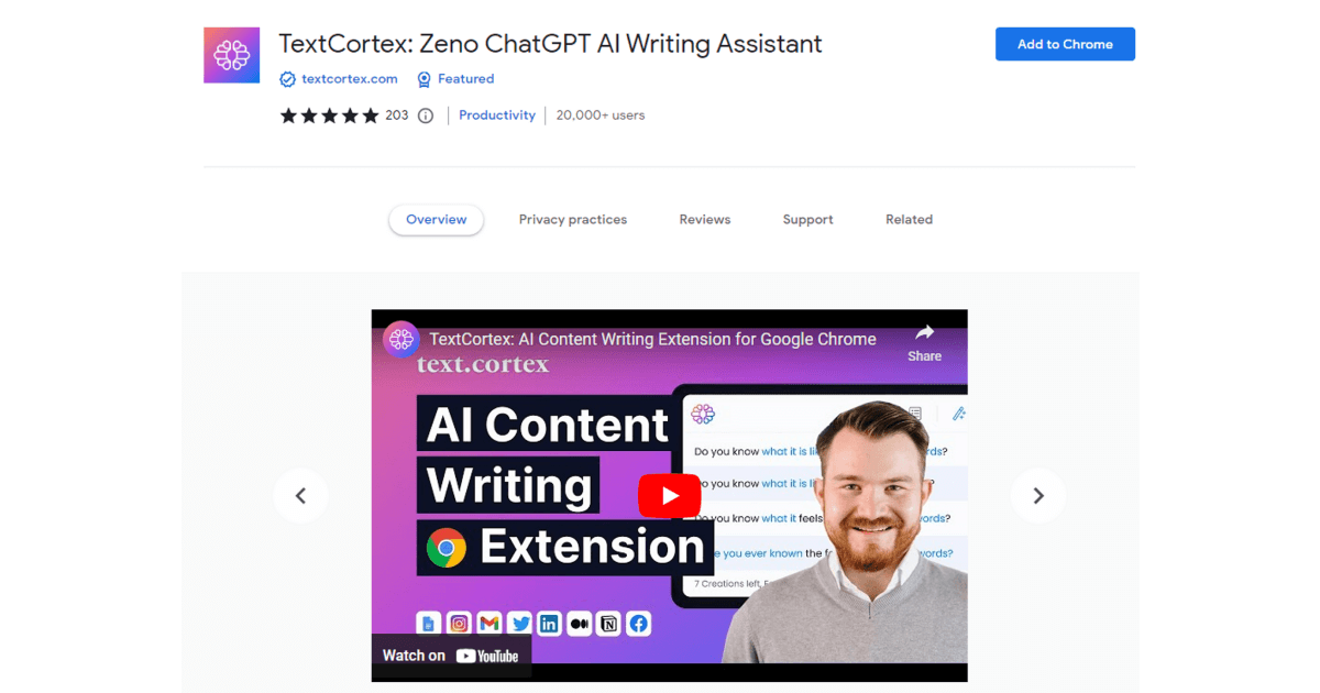 textcortex-chatgpt-chrome-extension-alternativ