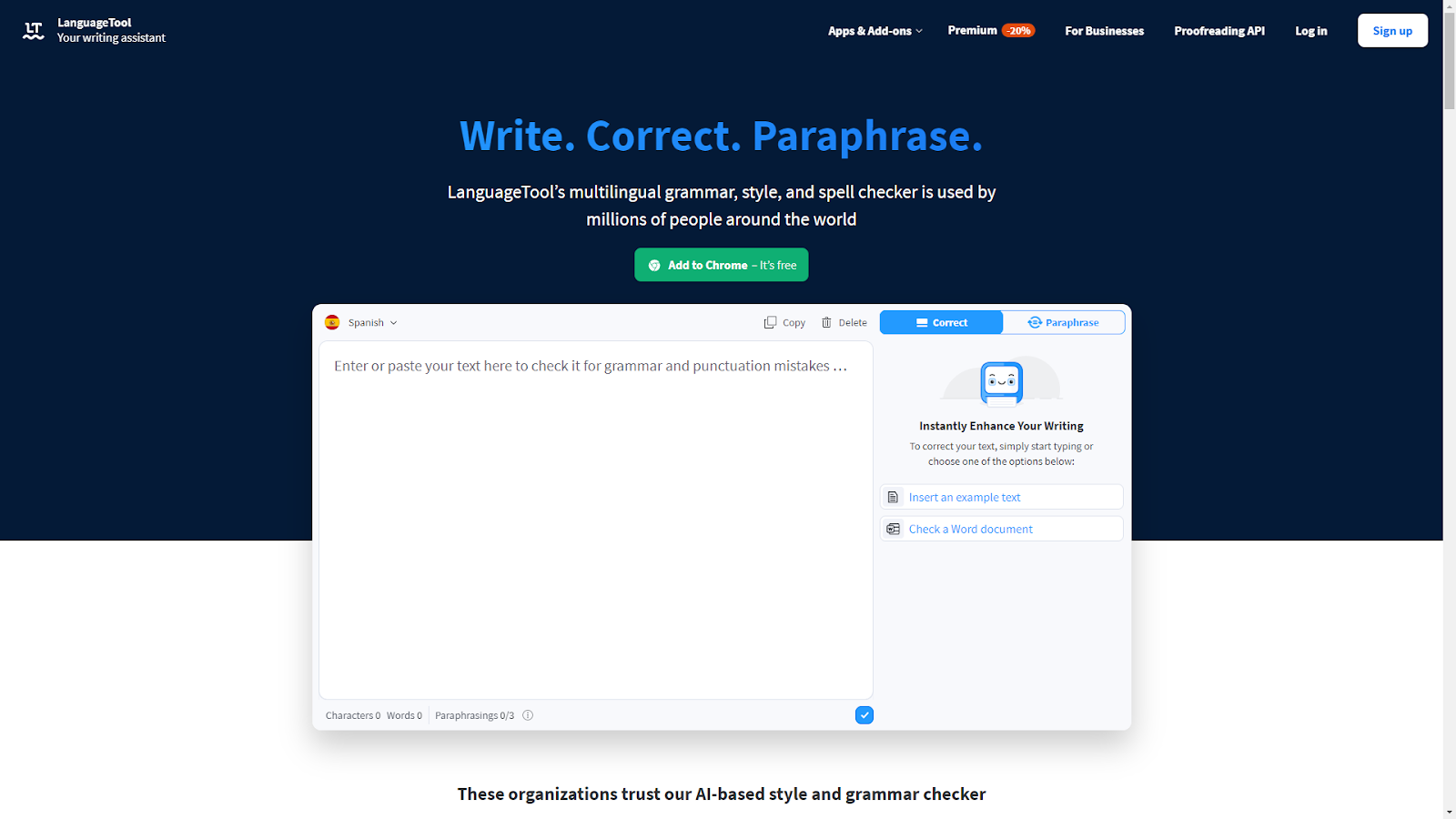 corrector gramatical español