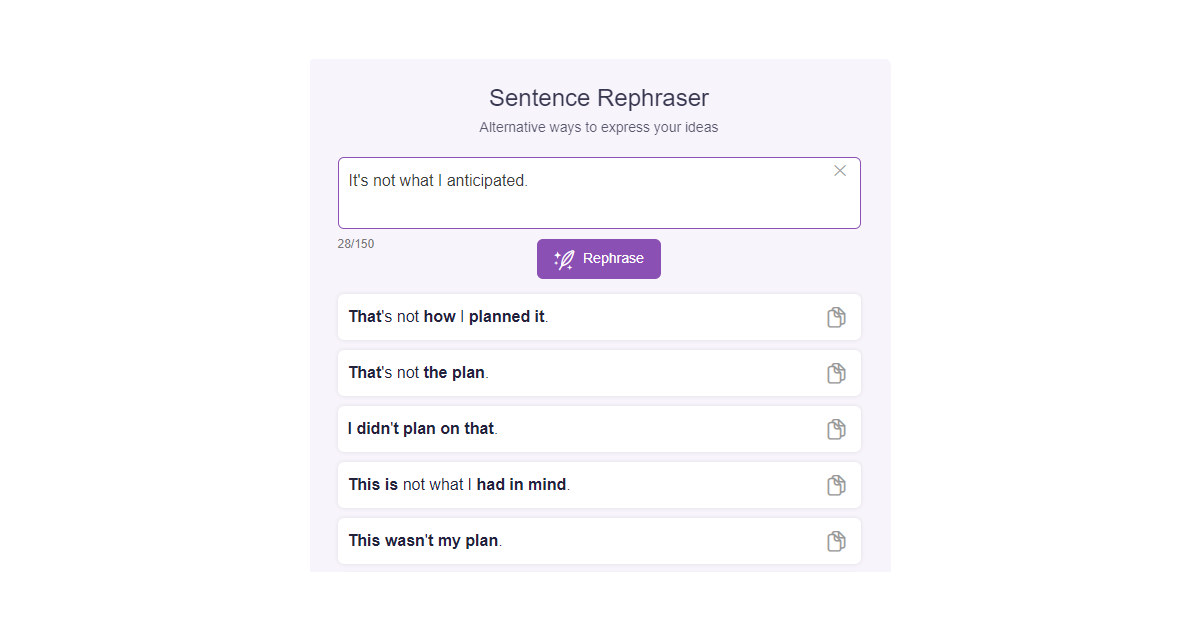 ginger-sentence-rephraser