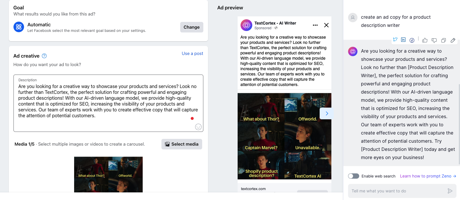 Facebook Integration
