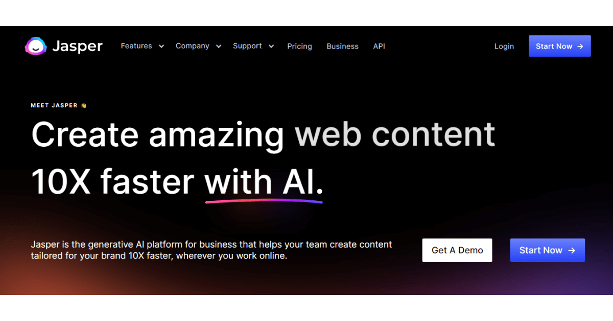 jasper.ai- Aperçu
