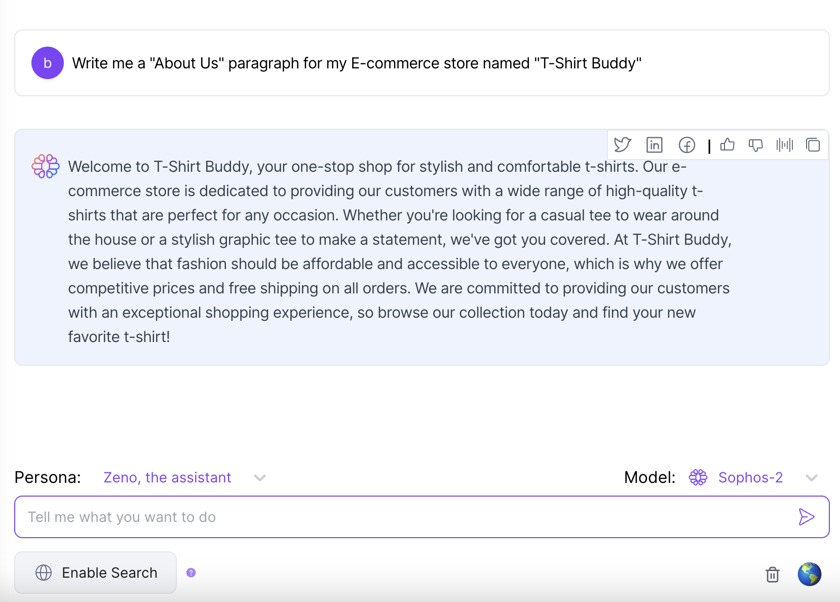seo website copy AI