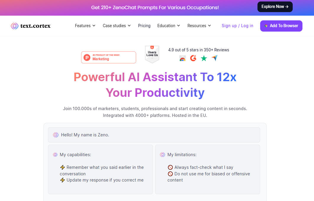zenochat-homepage