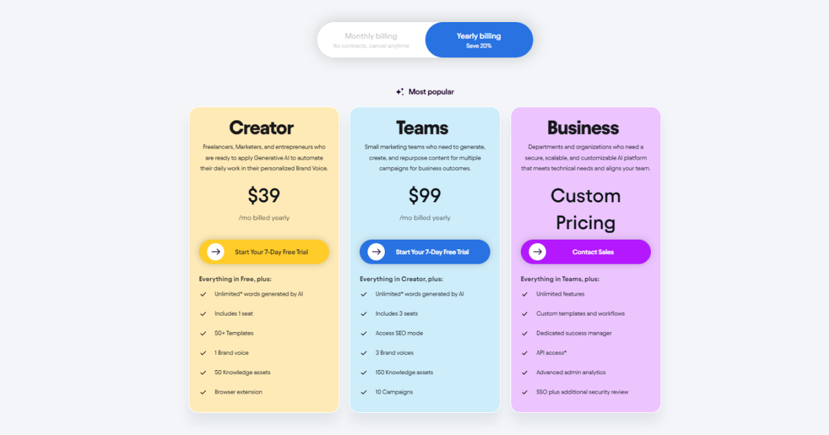jasper-pricing