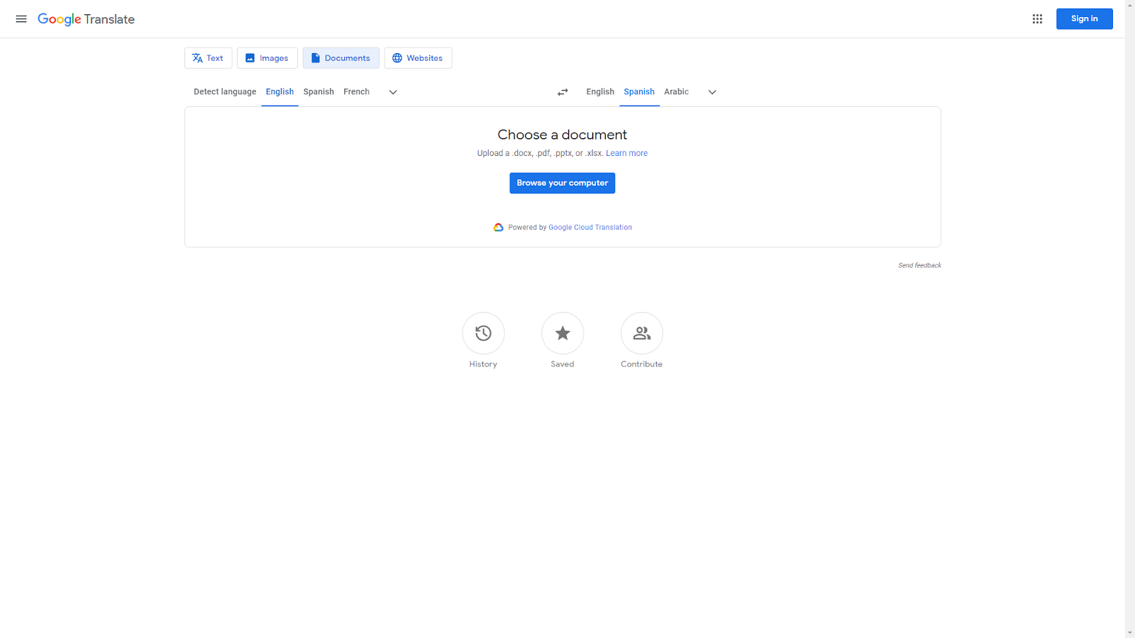 pdf datei übersetzer für spanisch