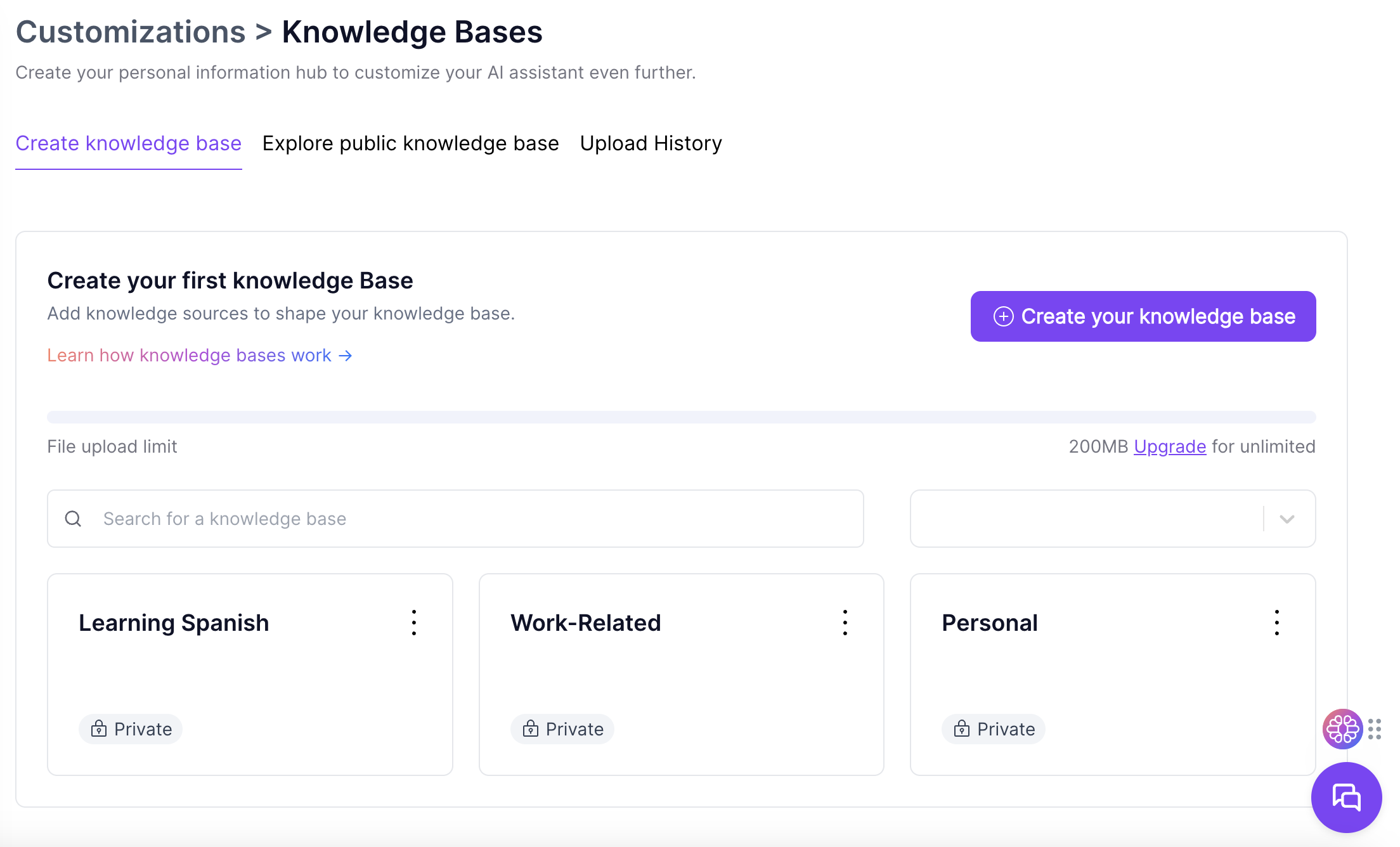 textcortex base di conoscenza