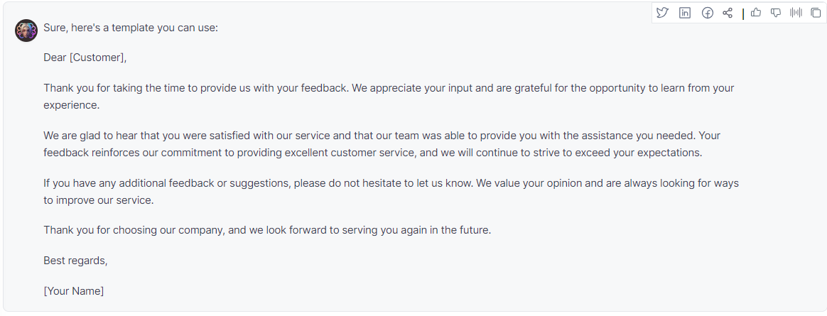 Follow-up-E-Mail an den Kunden