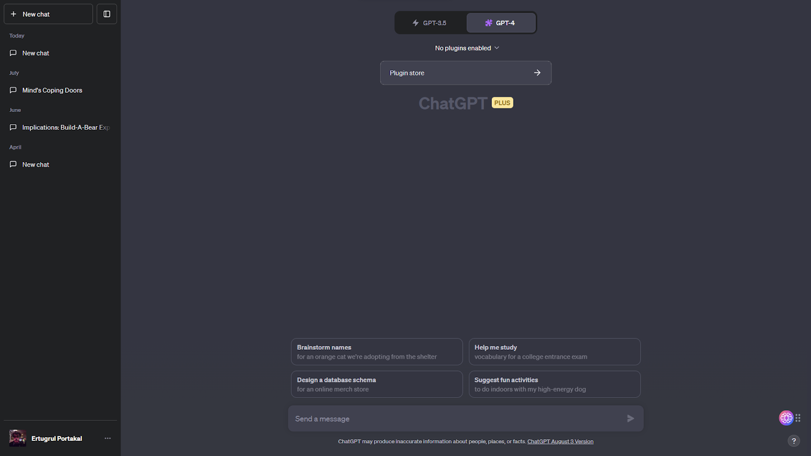 Negozio di plugin per chatgpt
