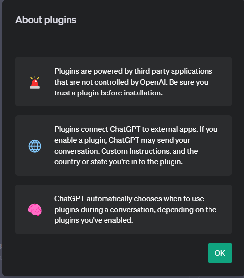 come accedere ai plugin di chatgpt