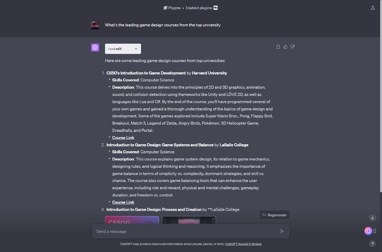Les meilleurs plugins de chatgpt edx