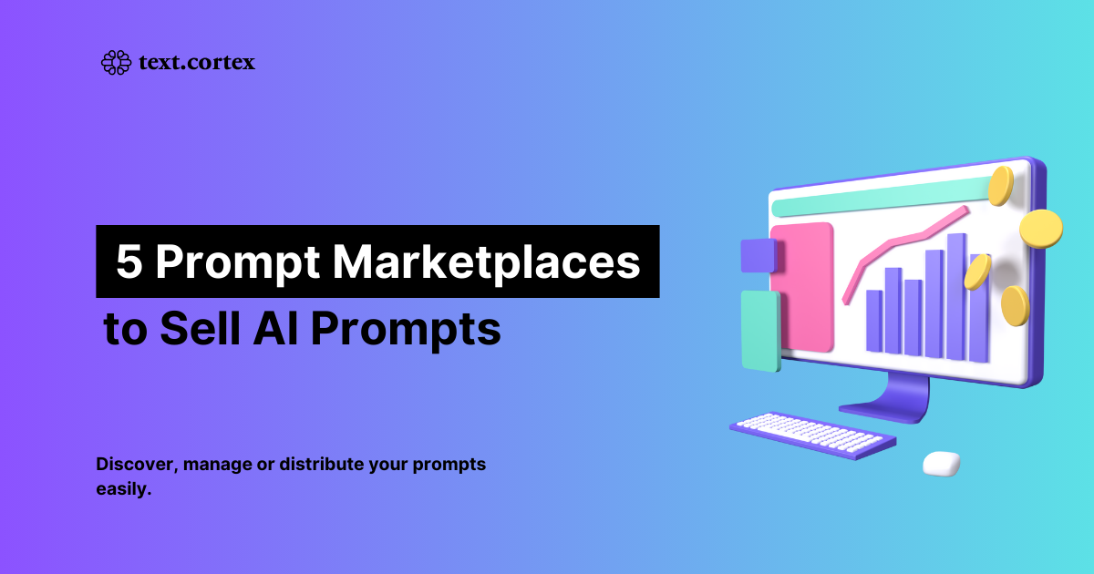 5 Meilleures places de marché d'invites AI pour vendre des invites