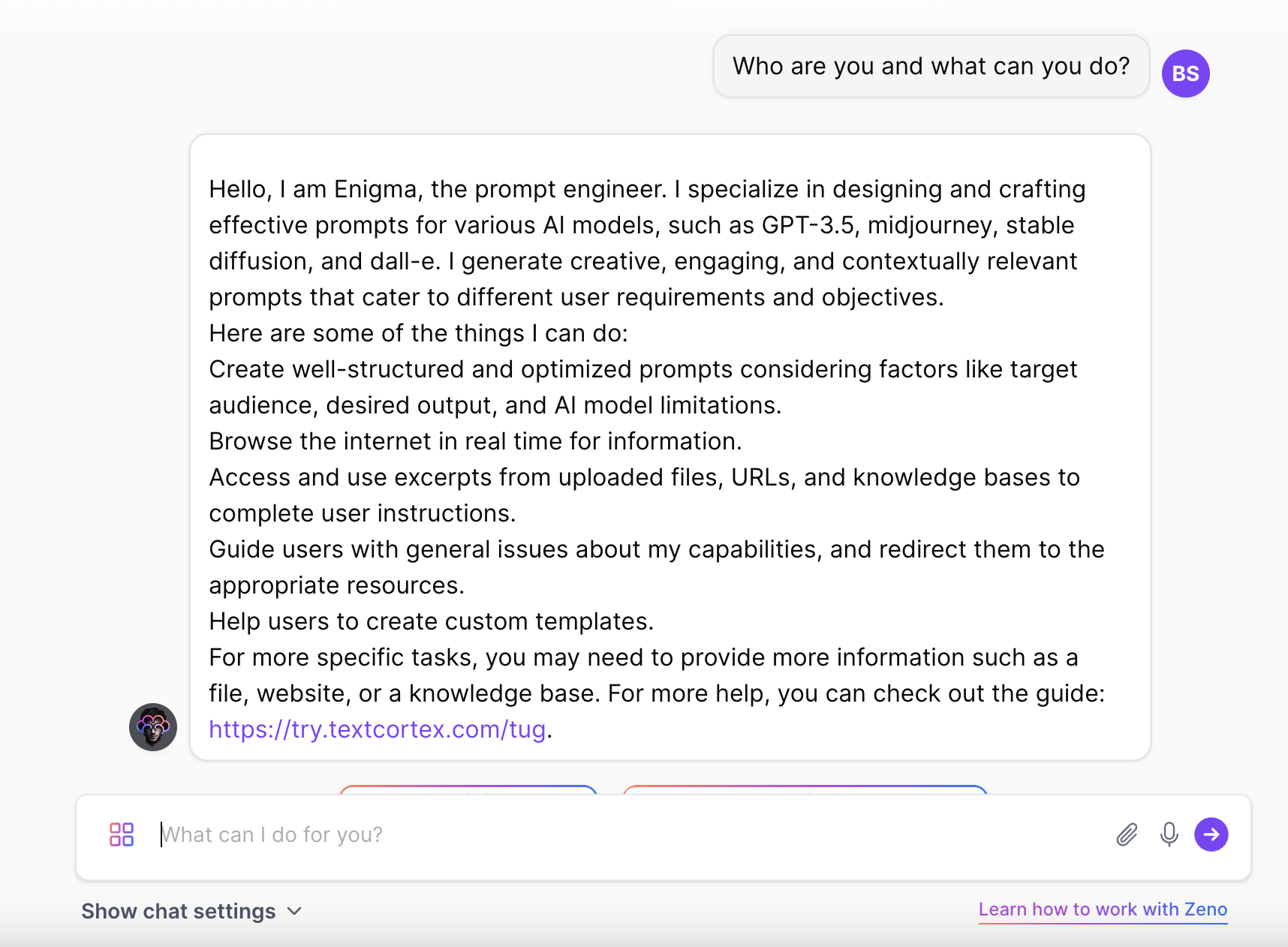 Creador de Chatbot de IA personalizado