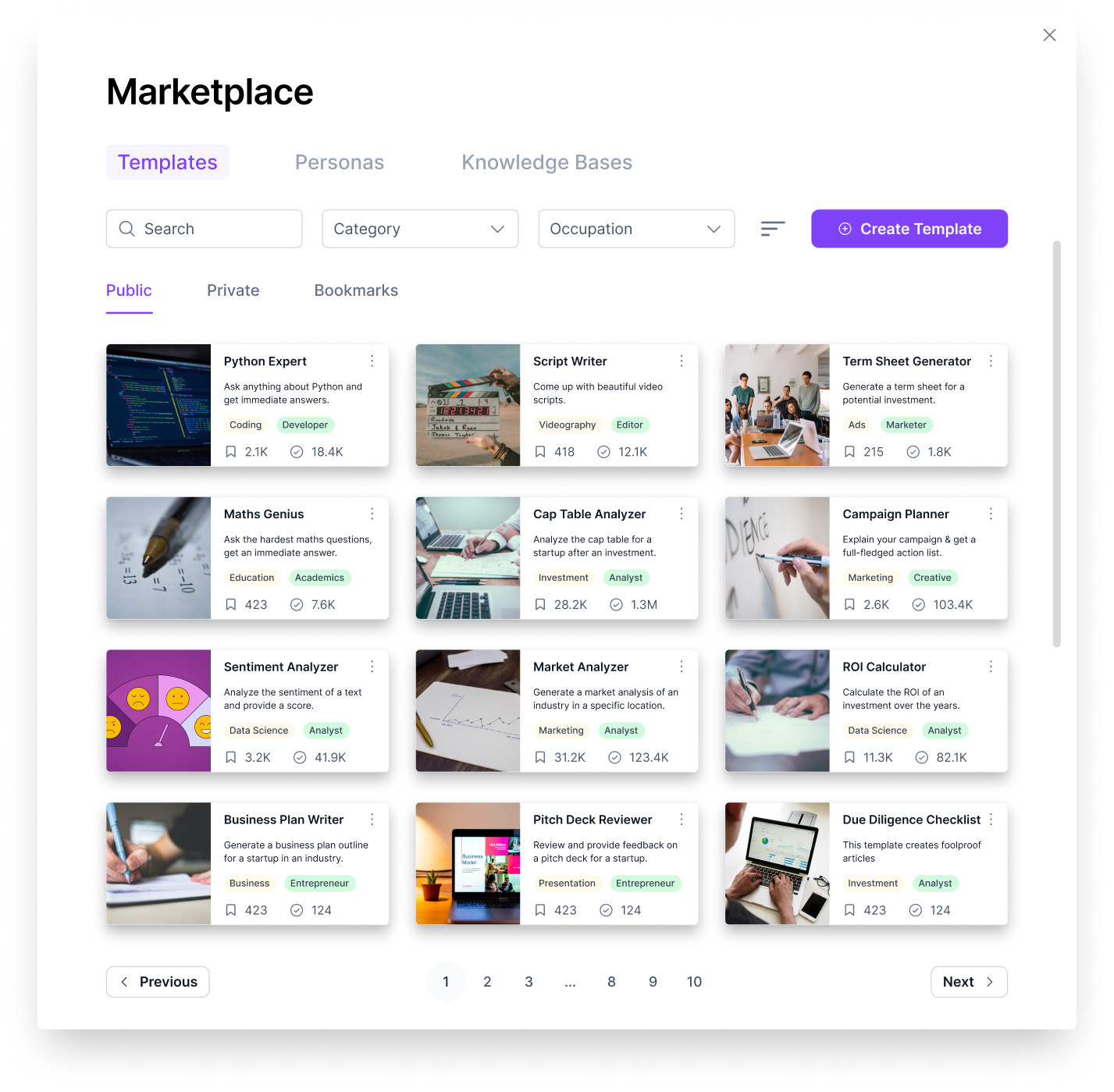 AI Prompt Marketplace