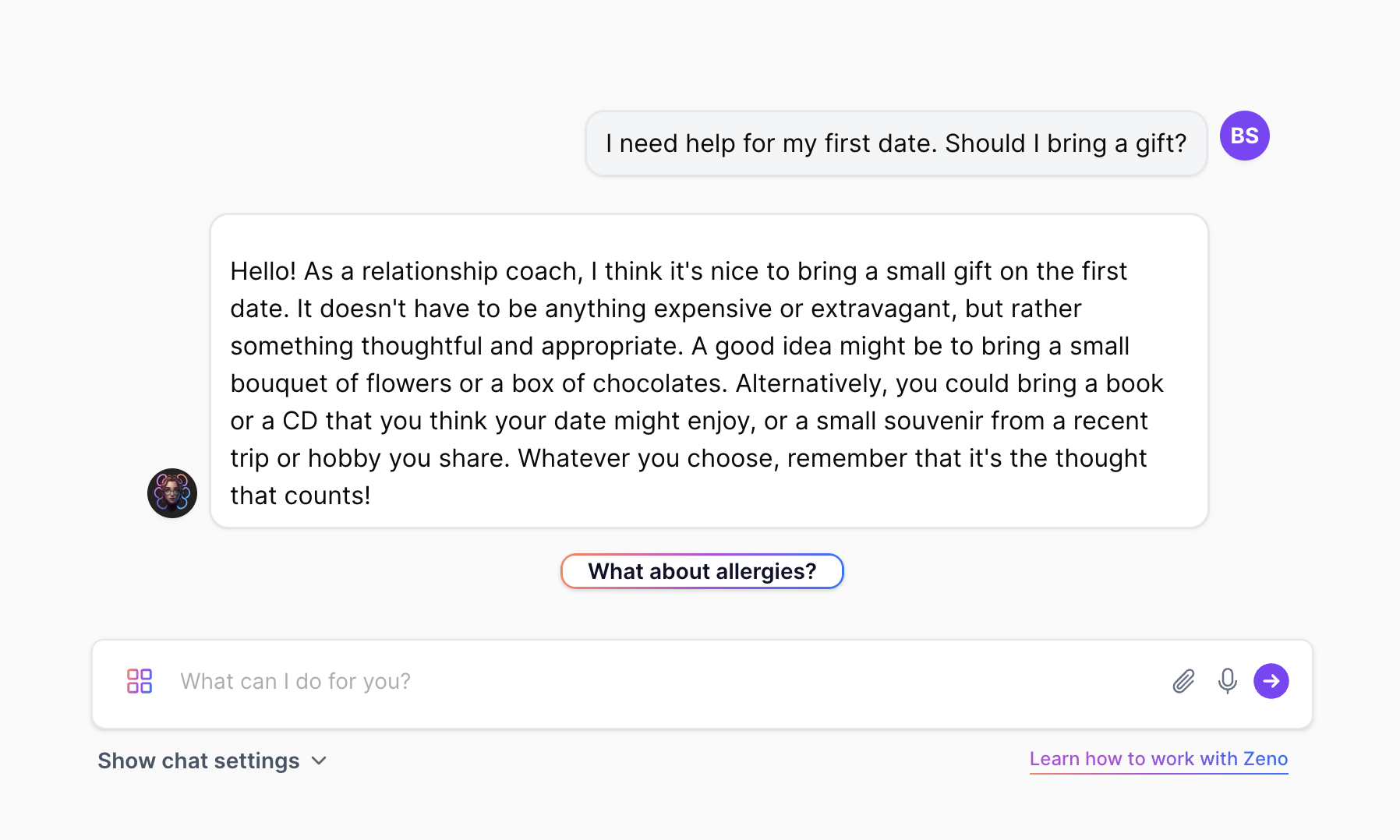 ai chat bot für Spaß