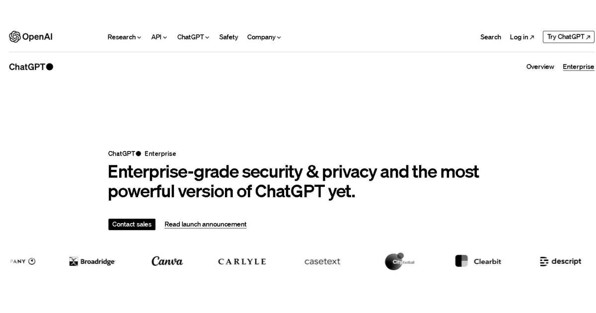 chatgpt-Startseite