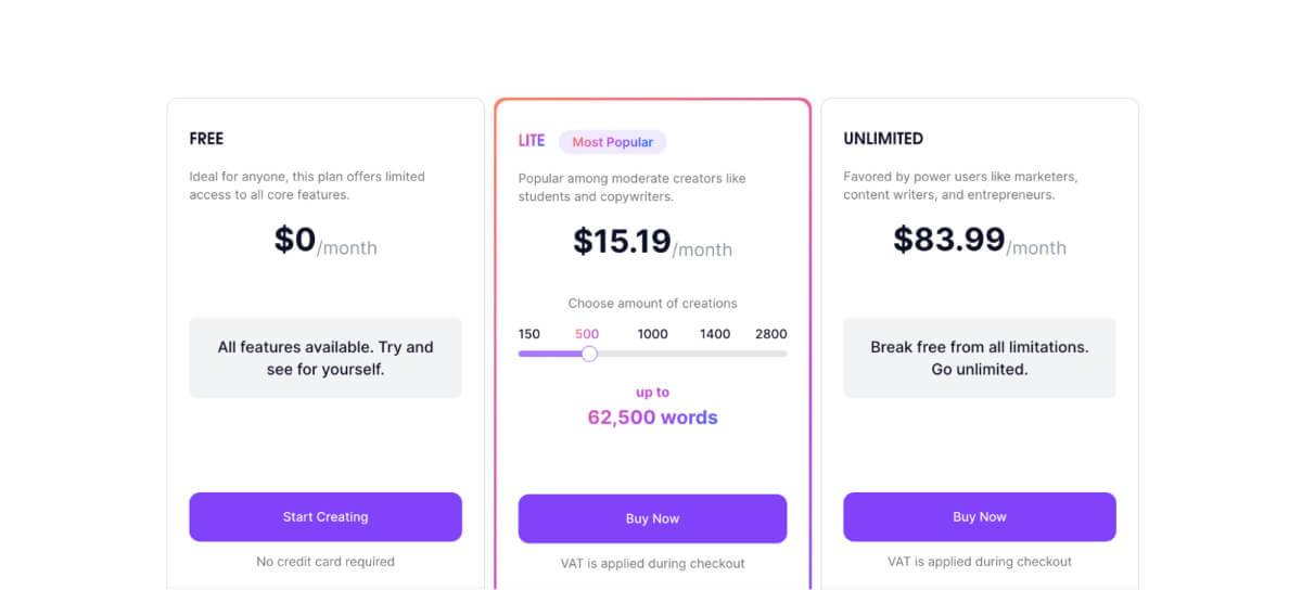 textcortex-pricing