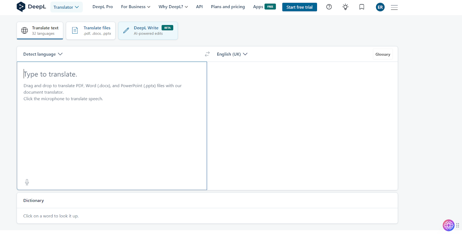 gratis onlinedoctranslator alternativ