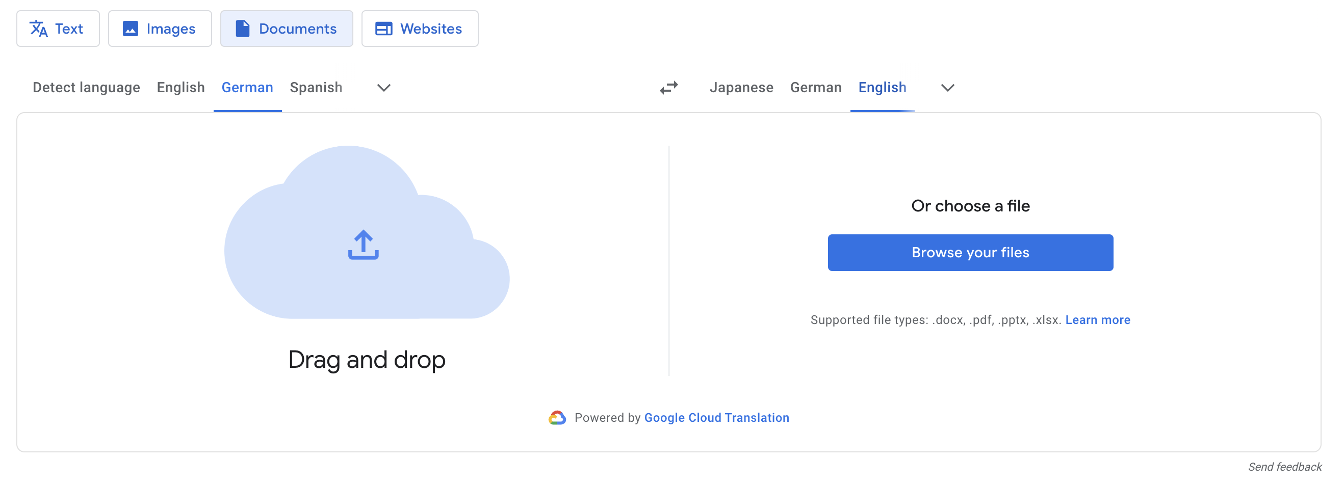 google translate