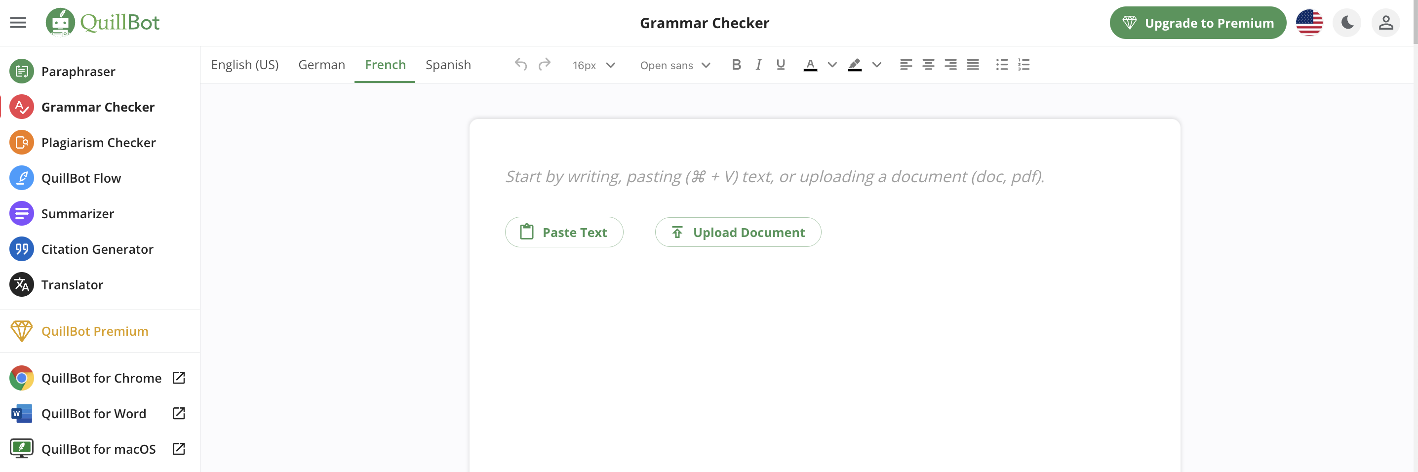 corrector gramatical