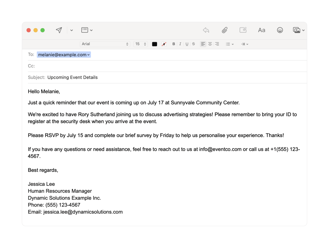 sluit-email-voorbeeld