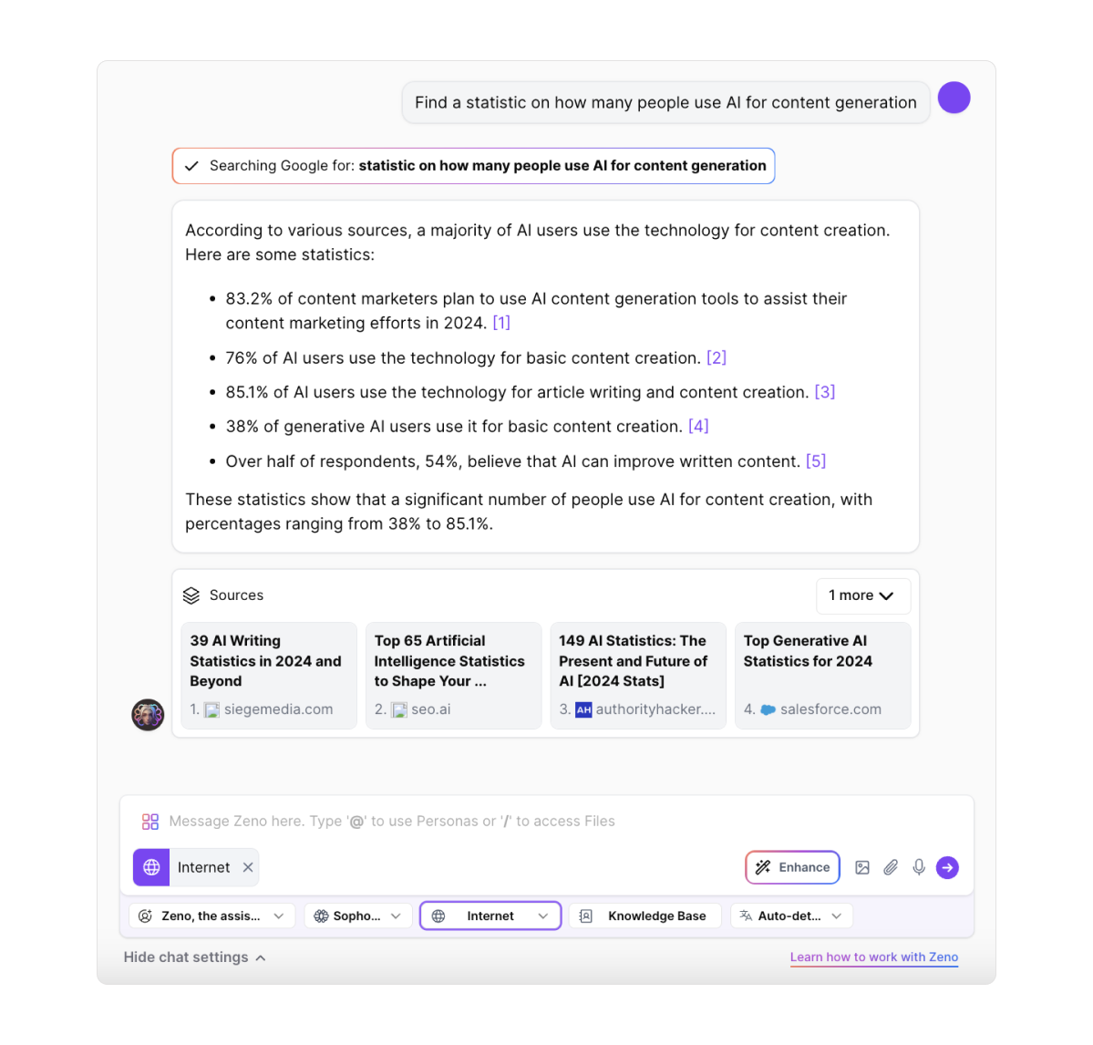 zeno-chat-exempel