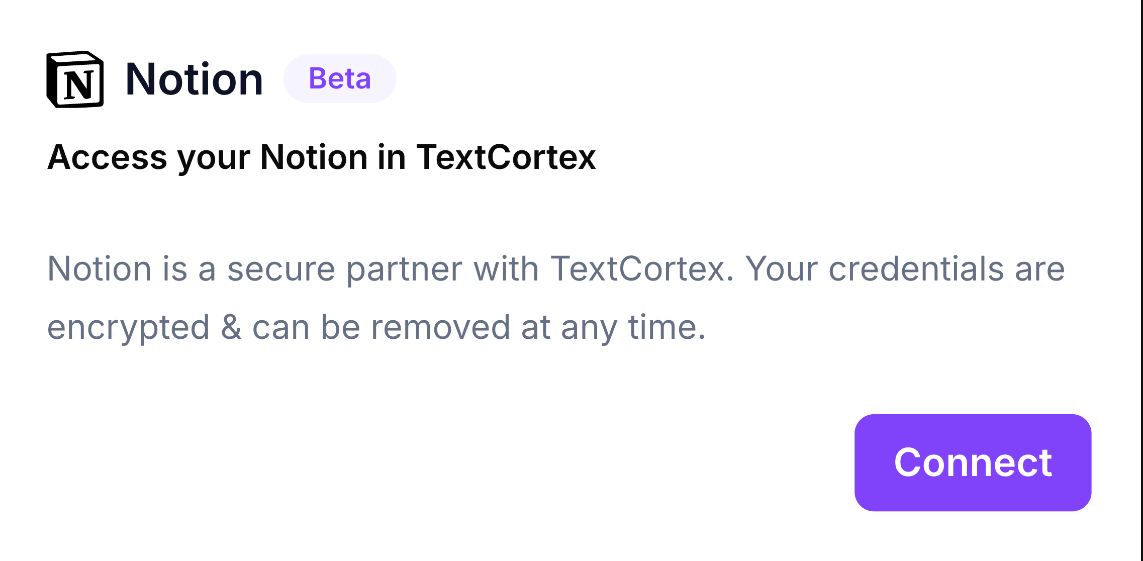 ZenoChats Notion integration