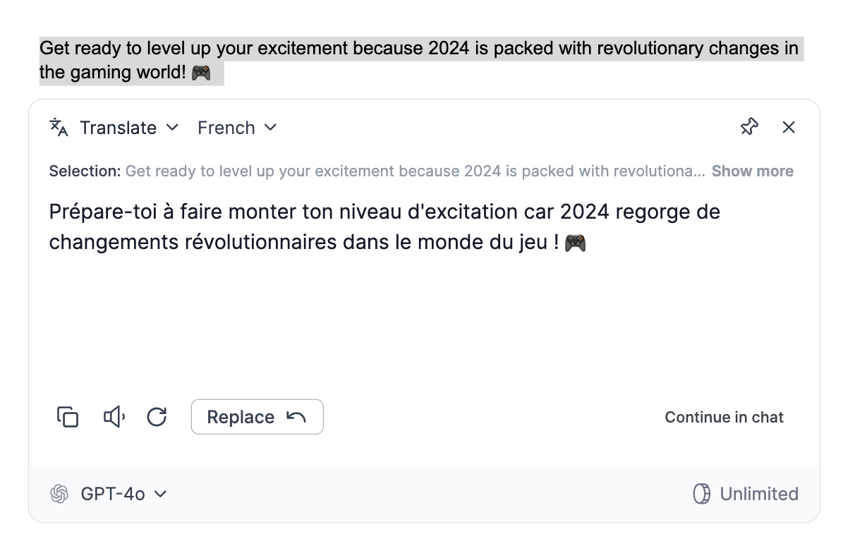 textcortex übersetzen