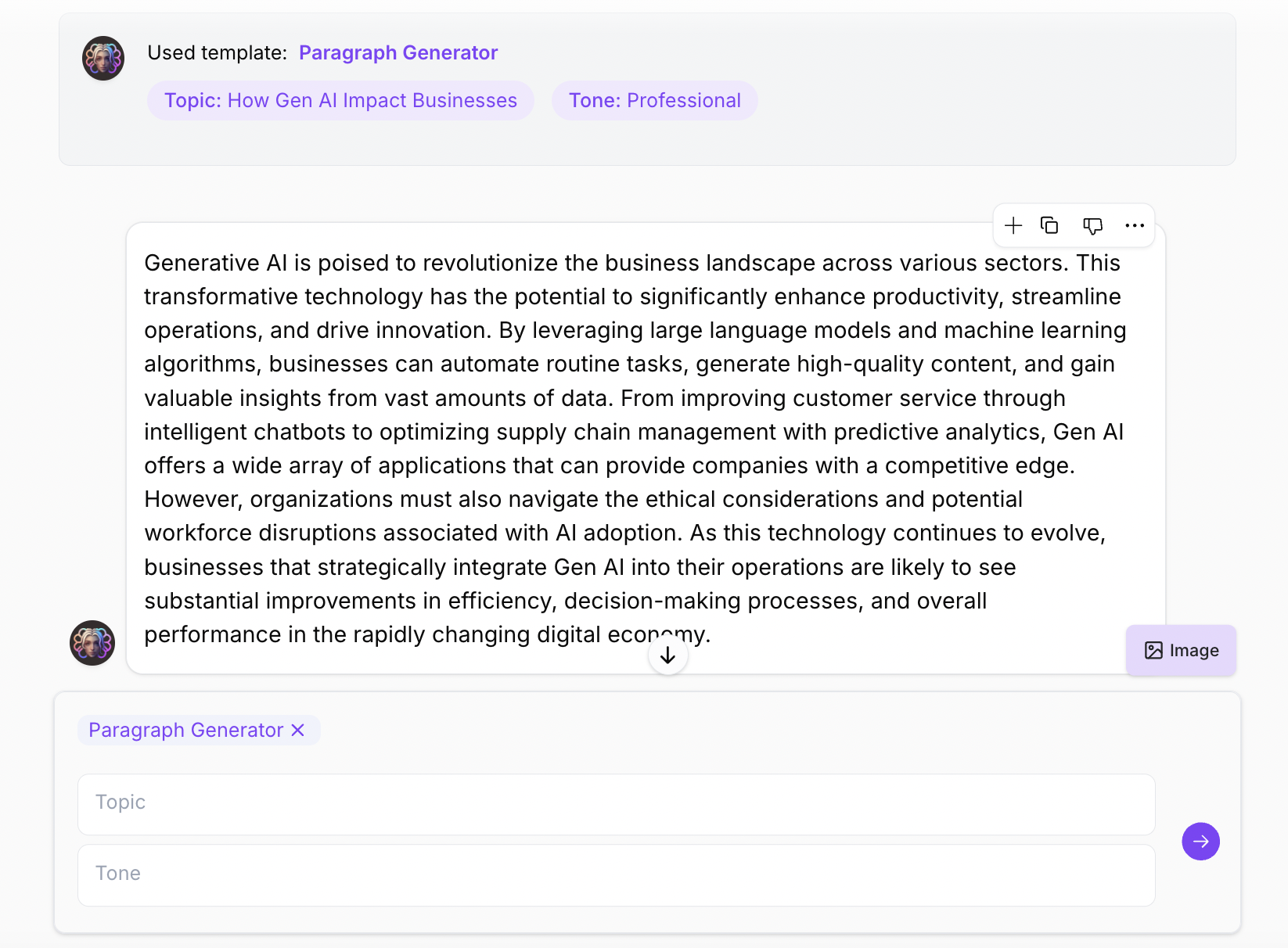 AI-gestuurde alineagenerator
