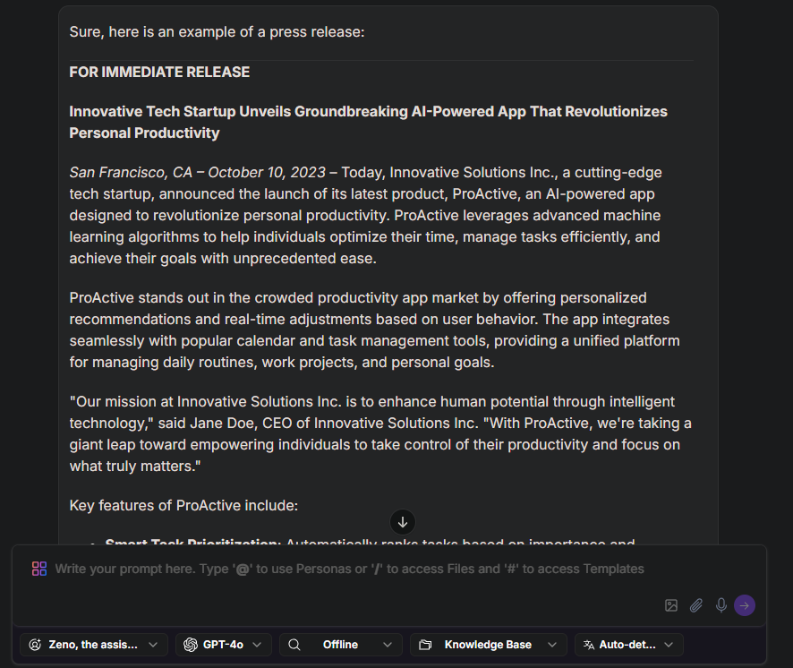 What is a Press Release?