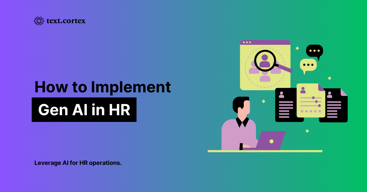 How to Implement Generative AI in Your HR Department