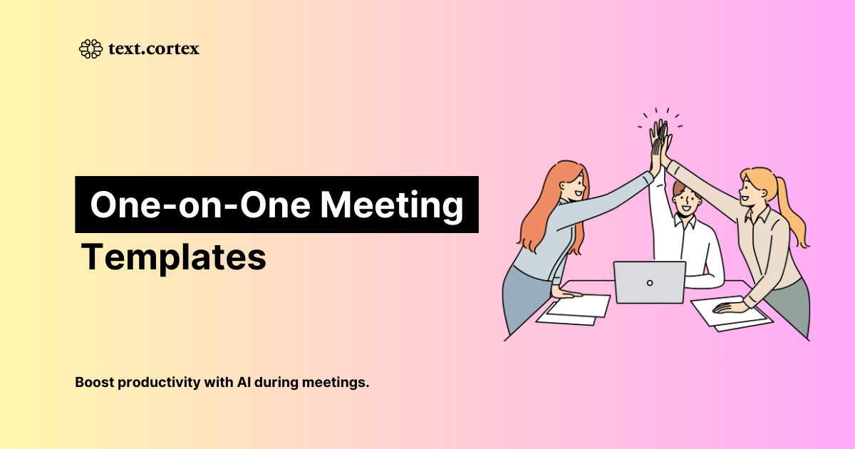 One-on-One Meeting Template for Productive Meetings